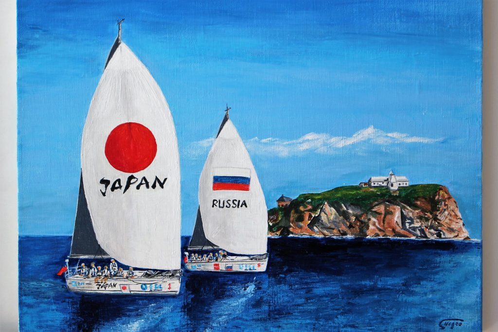 風と旅した男たち」３人のヨットマンによる絵画展 | gallery晴れ-南青山-